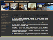 Tablet Screenshot of ms-malerarbeiten-ag.ch